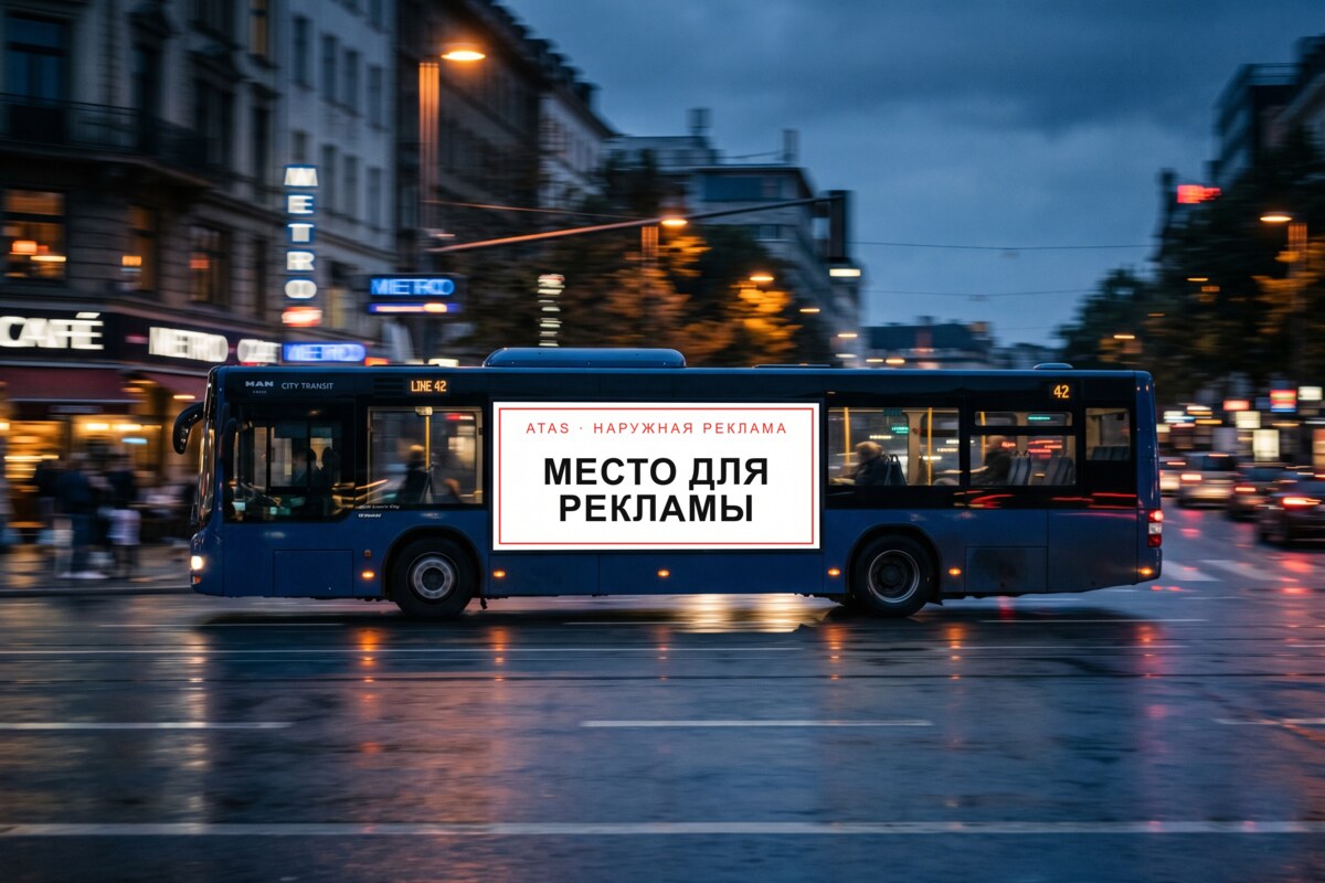 Реклама на автобусах
