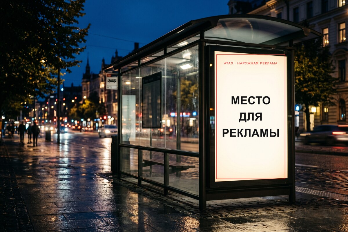 Реклама на остановках